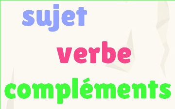 CM2 Sujet, verbe, compléments